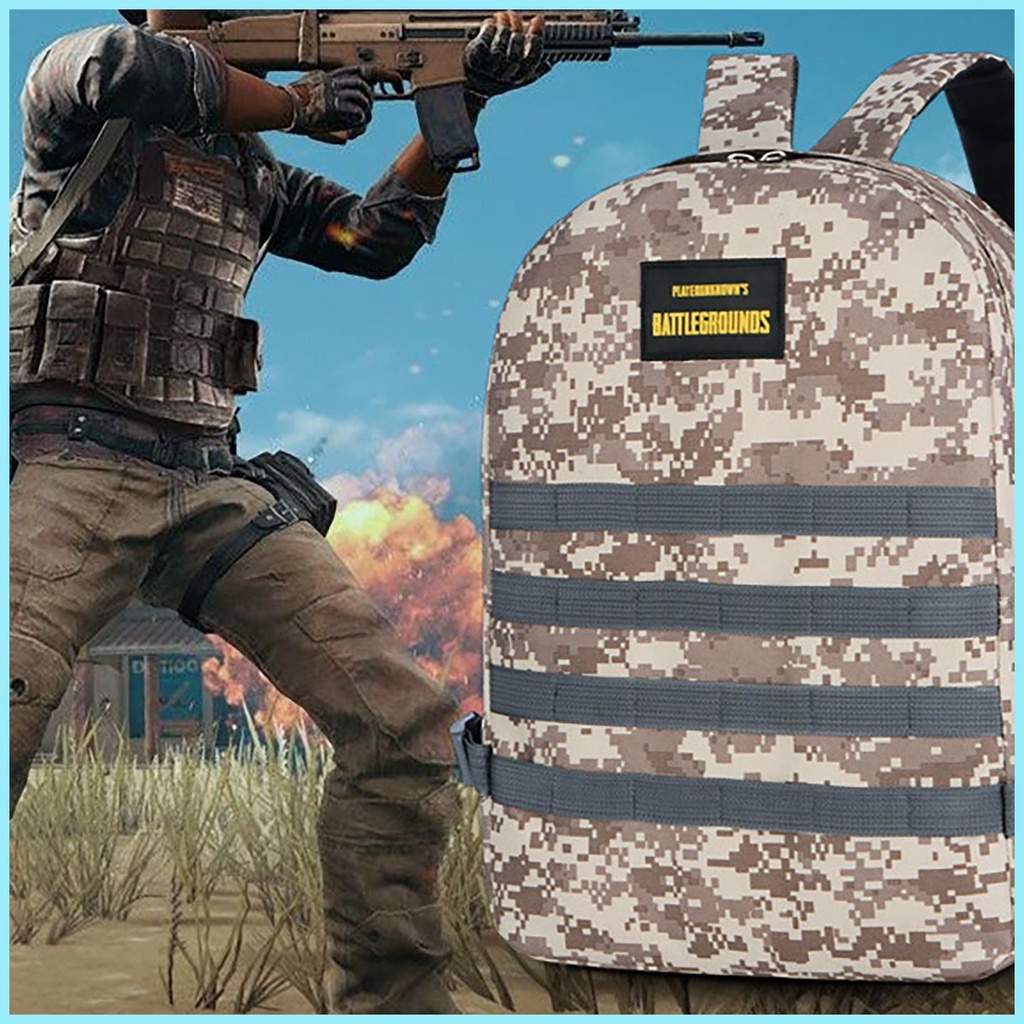 Ba Lô Lớn Họa Tiết Rằn Ri Chống Thấm Nước Tiện Dụng Cho Nam