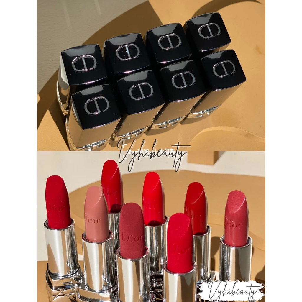 Son thỏi Dior Rouge Matte và Velvet