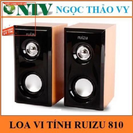 🚛Shopee trợ giá🚛 Loa vi tính 2.0 Ruizu RS 810 - Âm thanh cực chất