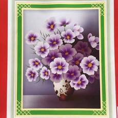 TRANH THÊU BÌNH HOA A877 (48X60)