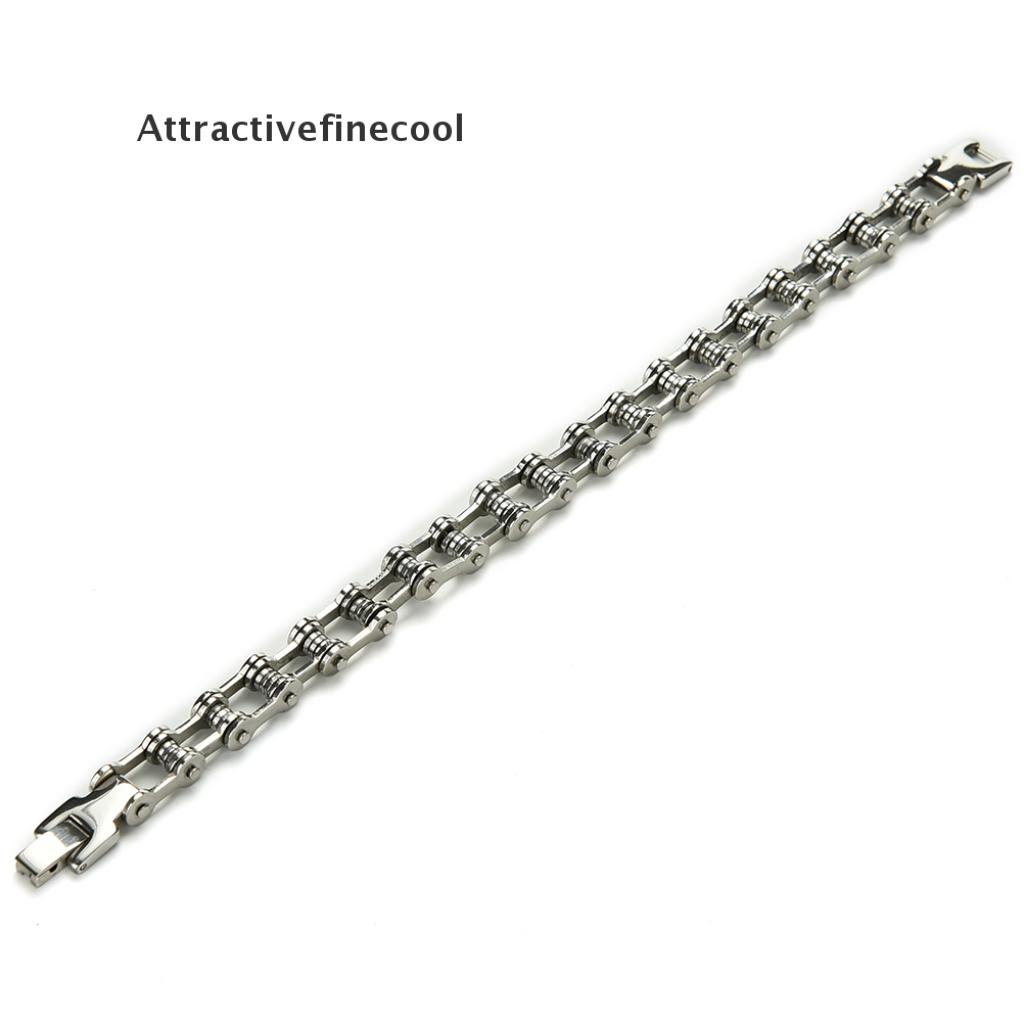 Vòng tay dây xích bằng thép không gỉ 8.5 &quot; dành cho nam