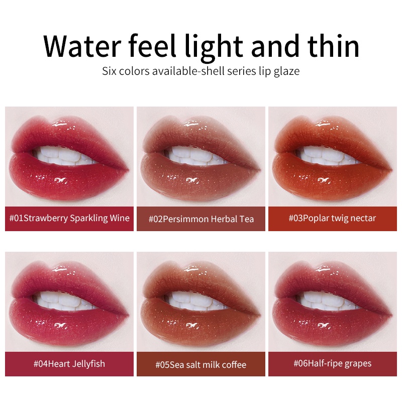 [Hàng mới về] Son môi dưỡng ẩm Vibely trang điểm hiệu ứng tráng gương lâu trôi không dính cốc