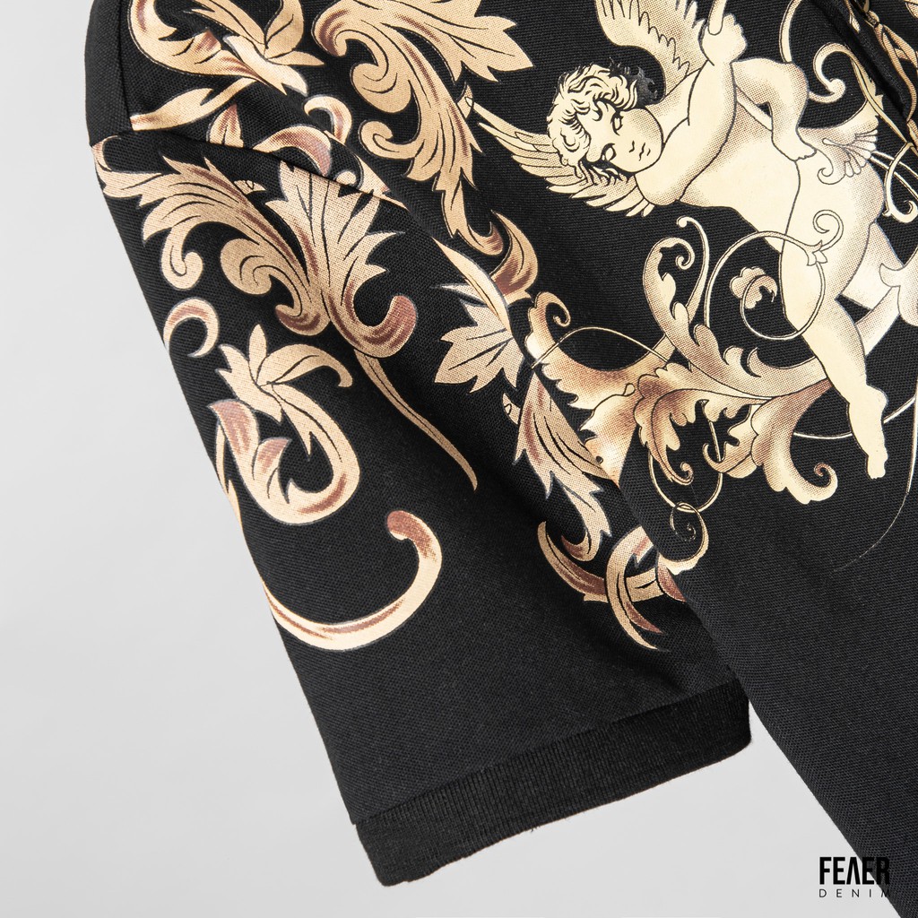 Áo polo nam FEAER DENIM chất thấm hút thoáng khi vải cottton LECO | BigBuy360 - bigbuy360.vn