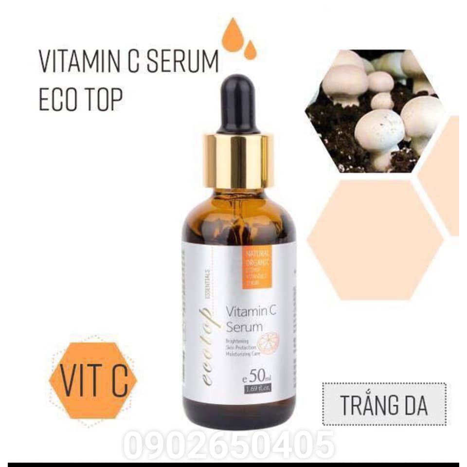 Serum trắng da,nám ,mờ thâm Ecotop Vitamin C