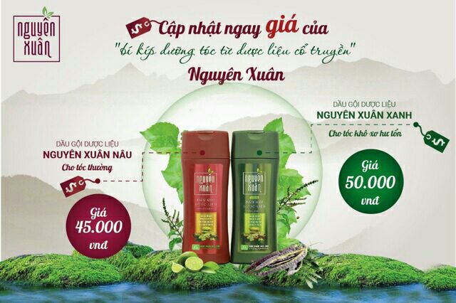 Dầu gội dược liệu Nguyên Xuân Đỏ 200ml