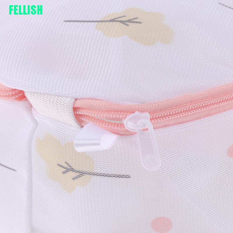 Túi Lưới Giặt Đồ Lót Có Khóa Kéo Tiện Lợi