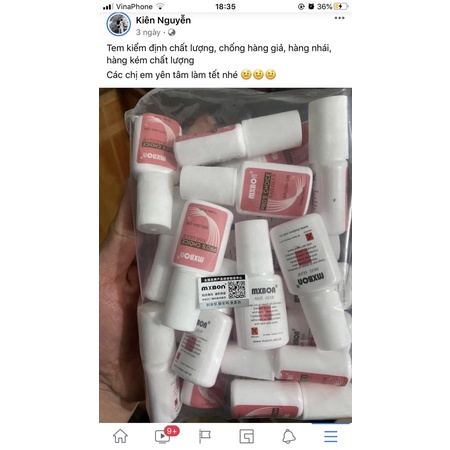 Combo 5 lọ Keo Mxbon DÁN MÓNG