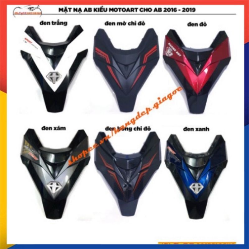 Mặt nạ Honda Airblade 2016-2019 kiểu góc cạnh