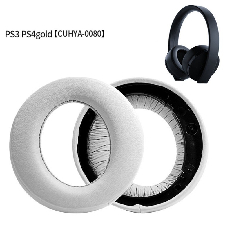 QUU Replacement Ear Pad For sony- PS4 GOLD 7.0 PSV PC VR CUHYA0080 Headphone Cushion