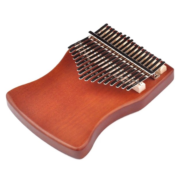 Đàn kalimba 17 phím AKASAN-M17 thiết kế đồng hồ cát tập lâu không mỏi tay âm vang trầm ấm ngân lâu tặng bí kíp võ công