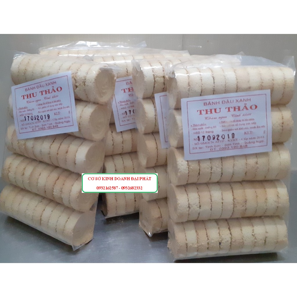 BÁNH ĐẬU XANH QUẢNG NGÃI 220g/50 cái bánh nhỏ