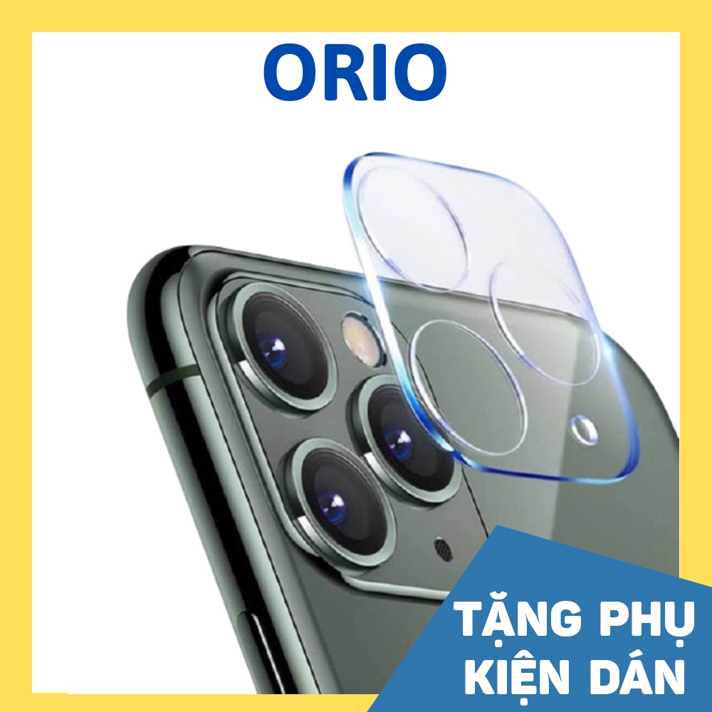 Kính cường lực iphone bảo vệ Camera sau cho 11/11pro/11promax/12/12mini/12pro/12promax/13/13pro/13promax - ORIO