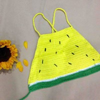 Bikini Len Móc Vàng Chấm Đẹp Sexy Nhất | BigBuy360 - bigbuy360.vn