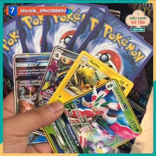 Thẻ bài pokemon 1 gói 8 lá bài