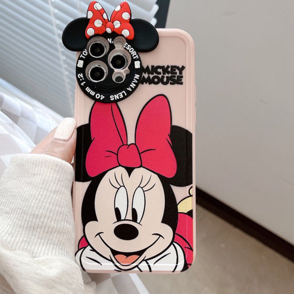 Ốp Điện Thoại Họa Tiết Chuột Hoạt Hình Cho IPhone 7 8 Plus 12 13 11 Pro Max X Xs Max Xr Ltsx