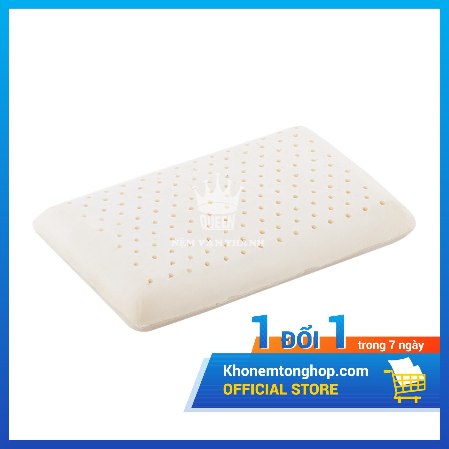 Gối cao su thiên nhiên cho bé Oval Vạn Thành