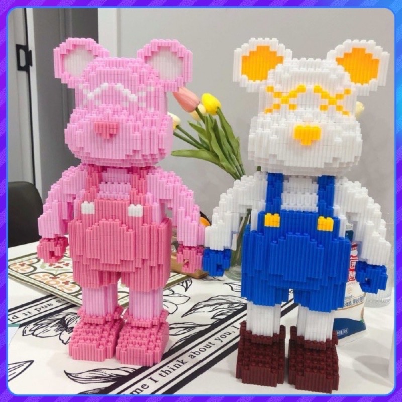 Combo mua 1 tặng 1 gấu lego bearbrick siêu hot