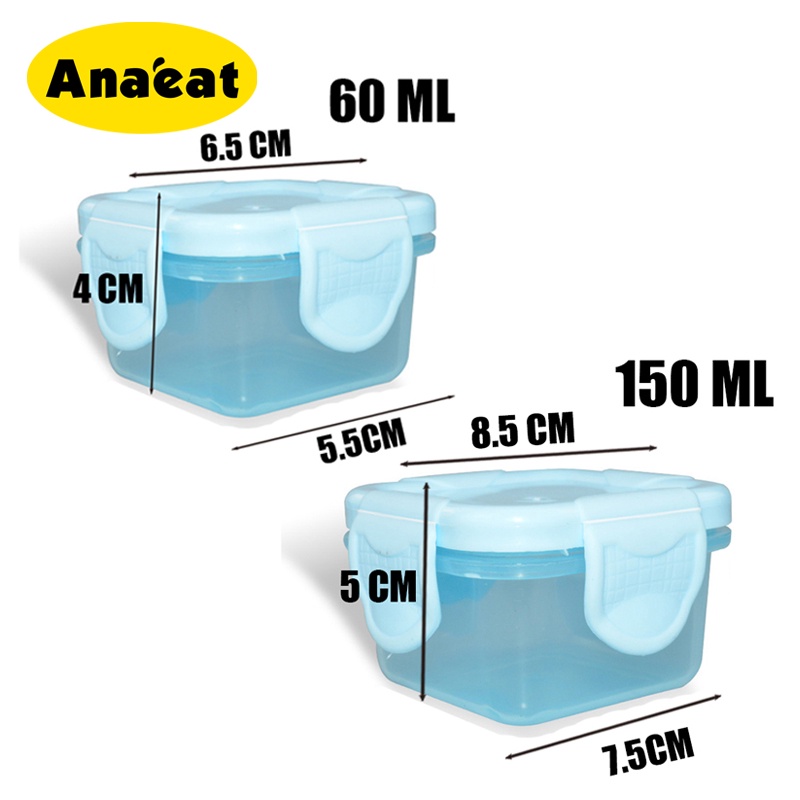 Hộp đựng sữa bột ANAEAT 60ML/150ML cho em bé