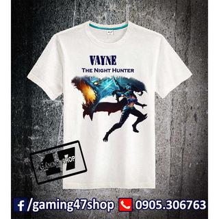 Áo thun Liên Minh Huyền Thoại - LOL - Vayne đồ long
