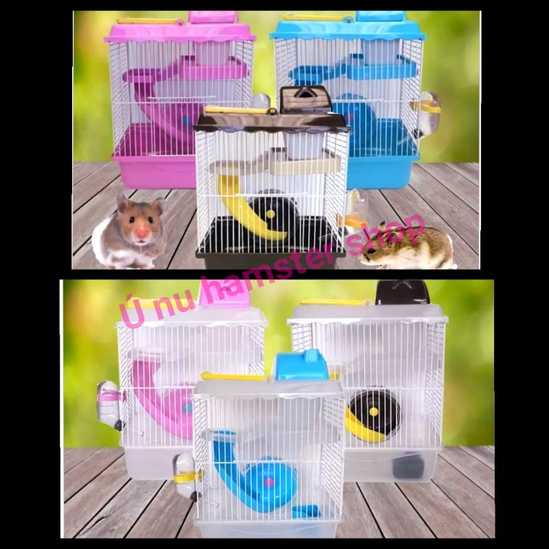 Lồng hoàng tử hamster (23x17x30cm nhỏ)