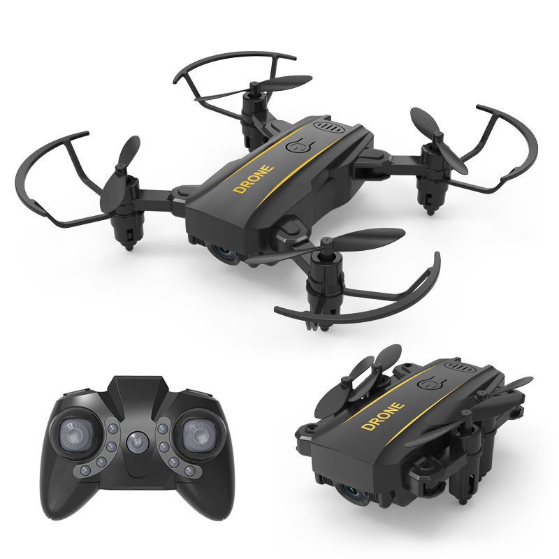 ❉✑Mini Drone HD Chuyên nghiệp Xe hơi 4K Điều khiển từ xa Máy bay trực thăng Mô hình Đồ chơi Học sinh tiểu