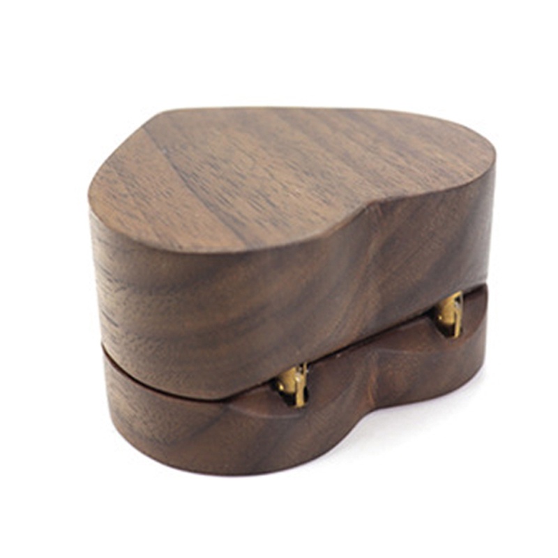 Flgo Hộp Đựng Nhẫn Đính Hôn Lãng Mạn Hình Trái Tim