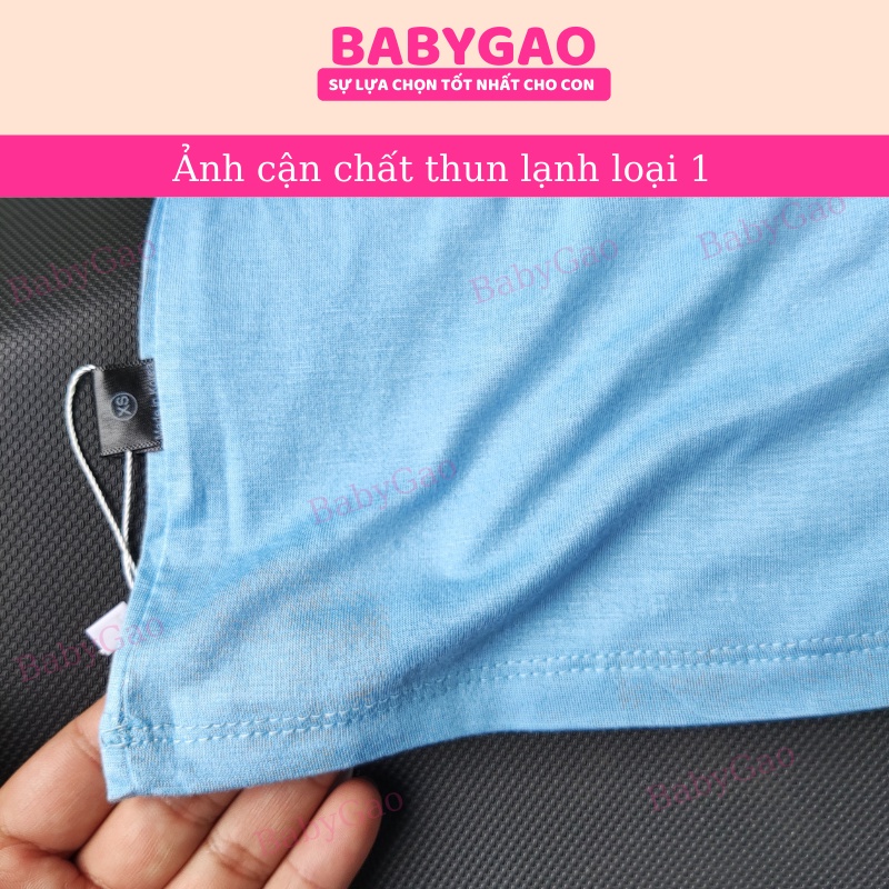 Đồ Bộ Bé Trai Bé Gái Vải Thun Lạnh loại 1, Bộ Cộc Tay Cho Bé, Bộ Quần Áo Mùa Hè Cho Bé BabyGao