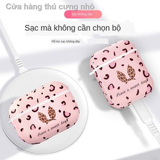 Bọc airpod ốp airpod Vỏ hộp đựng tai nghe ℗walkPro is suitable for airpodspro protective cover wireless earphones AirPods Apple pro3 silicone 2nd generation 1 cute leopard print AirPod bluetooth pink por leather ipods soft shell ins