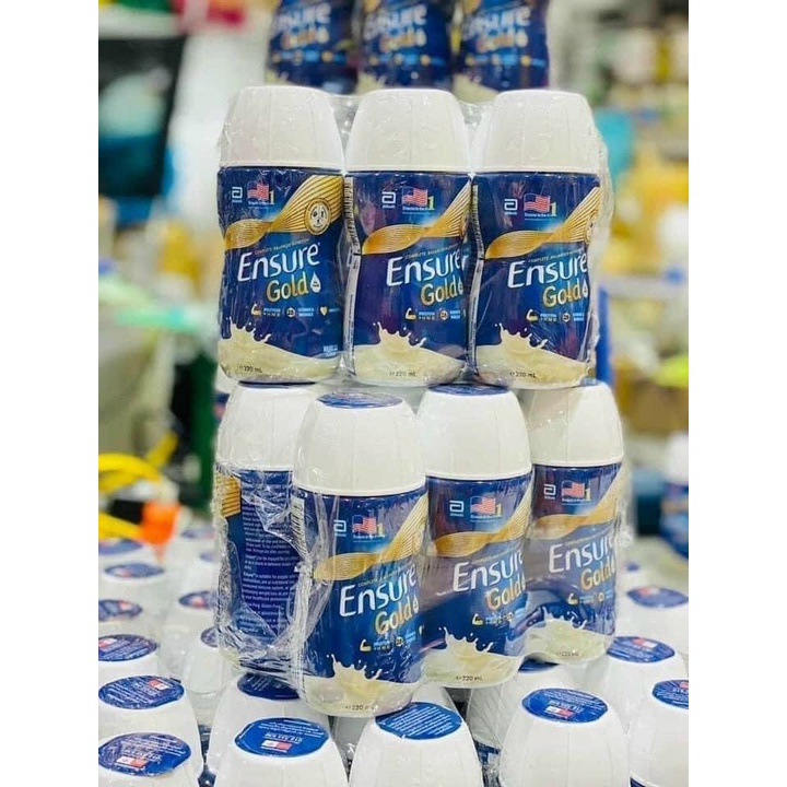 Sữa Ensure gold dạng nước Thái Lan (mẫu mới) thùng 24 chai