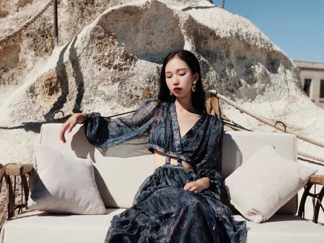 Đầm boho hàng cao cấp