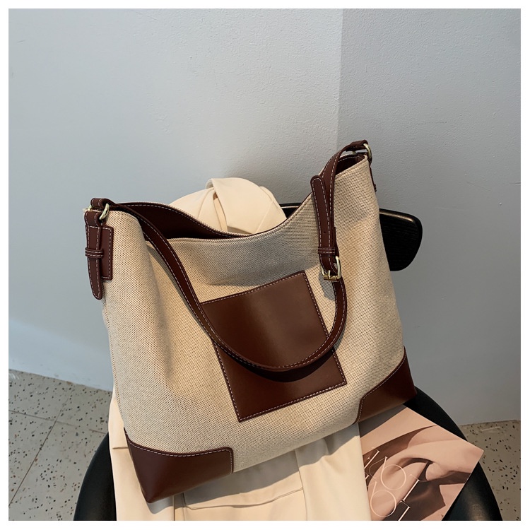 IELGY Túi Đeo Vai Cỡ Lớn Phong Cách Cổ Điển Thời Trang Cho Nữ