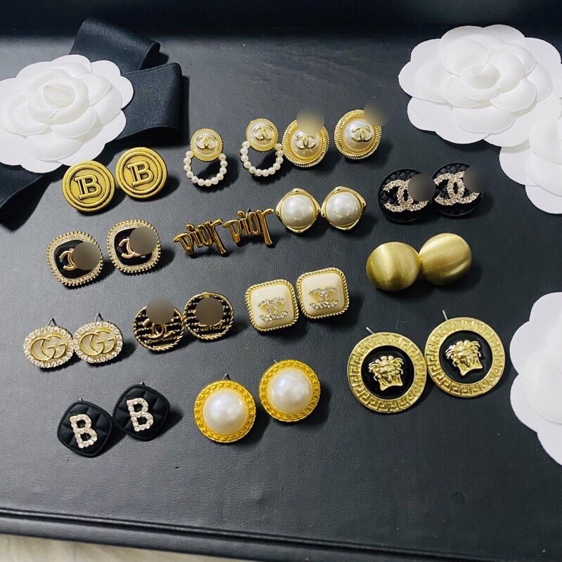 Bông tai thời trang, khuyên tai hãng , phụ kiện trang sức Hari korea accessories