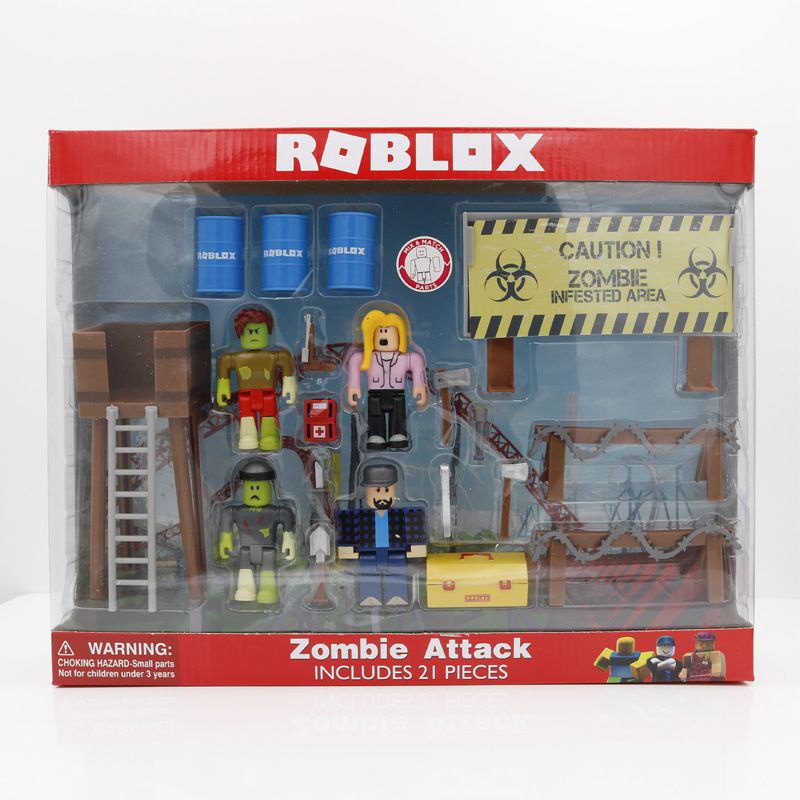 Set mô hình tự lắp ráp game Roblox giáo dục mừng sinh nhật cho bé