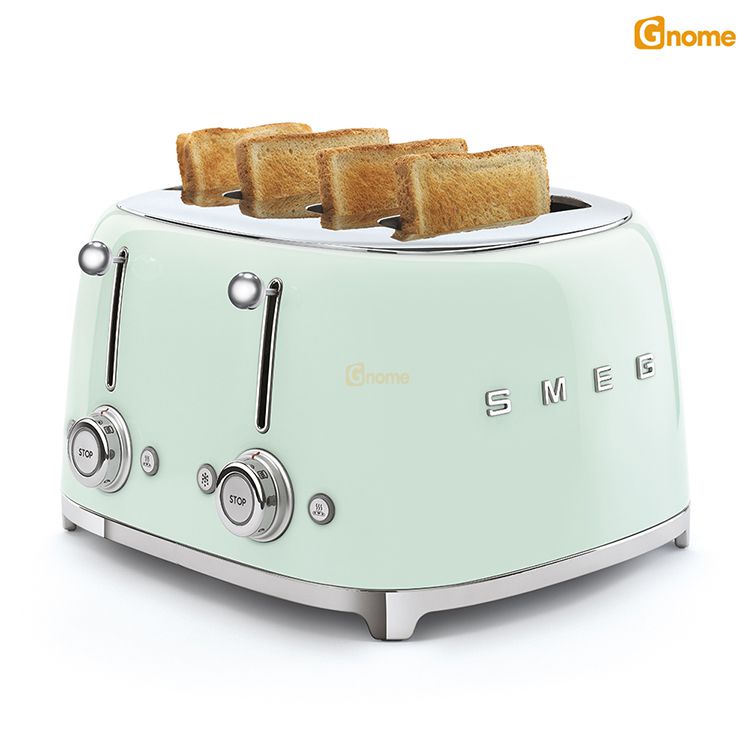 [Mã ELHADEV giảm 4% đơn 300K] Máy nướng bánh mì SMEG TSF03PGEU màu xanh [HÀNG ĐỨC]