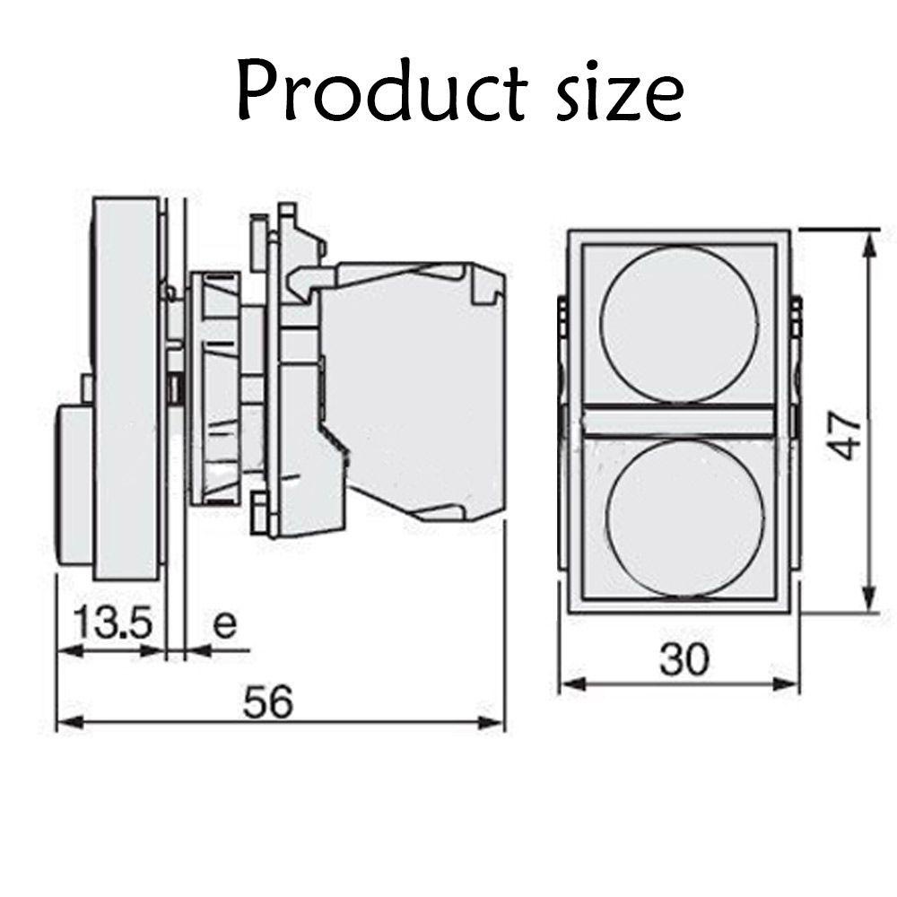 Công Tắc Nhấn Chuyên Nghiệp XB5-AL8425
