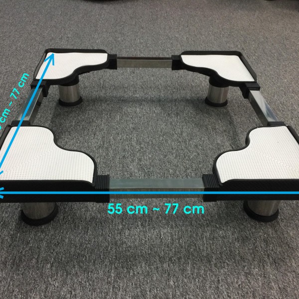 KỆ TỦ LẠNH CHÂN ĐỞ MÁY GIẶT-TỦ LẠNH ĐA NĂNG: kích thước 550mm-770mm Kích thước: 600mm - 480 mm