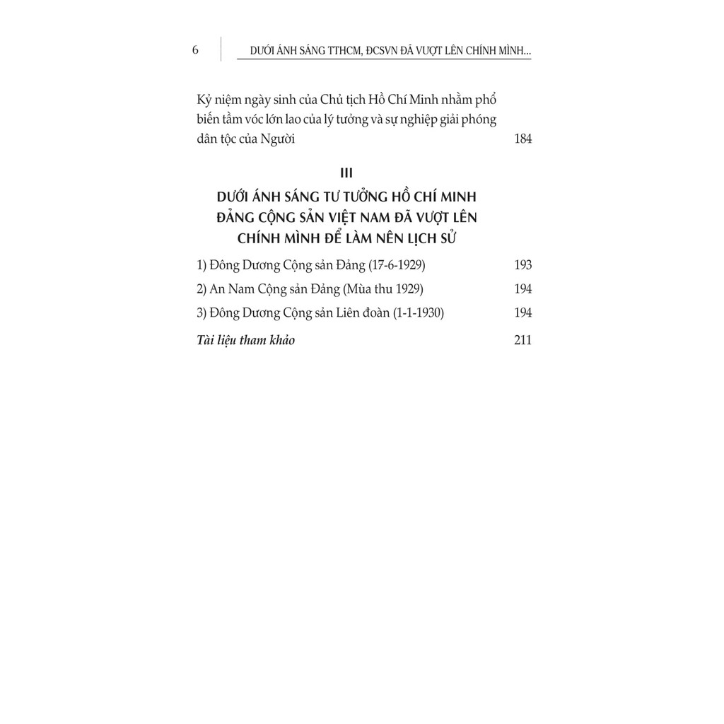 Sách - Học Và Làm Theo Bác – Dưới Ánh Sáng Tư Tưởng Hồ Chí Minh Đảng Cộng Sản Việt Nam Đã Vượt Lên Chính Mình...
