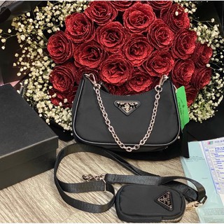 Túi set Pradaa multi pochette mini cực hot (chat trước khi đặt)