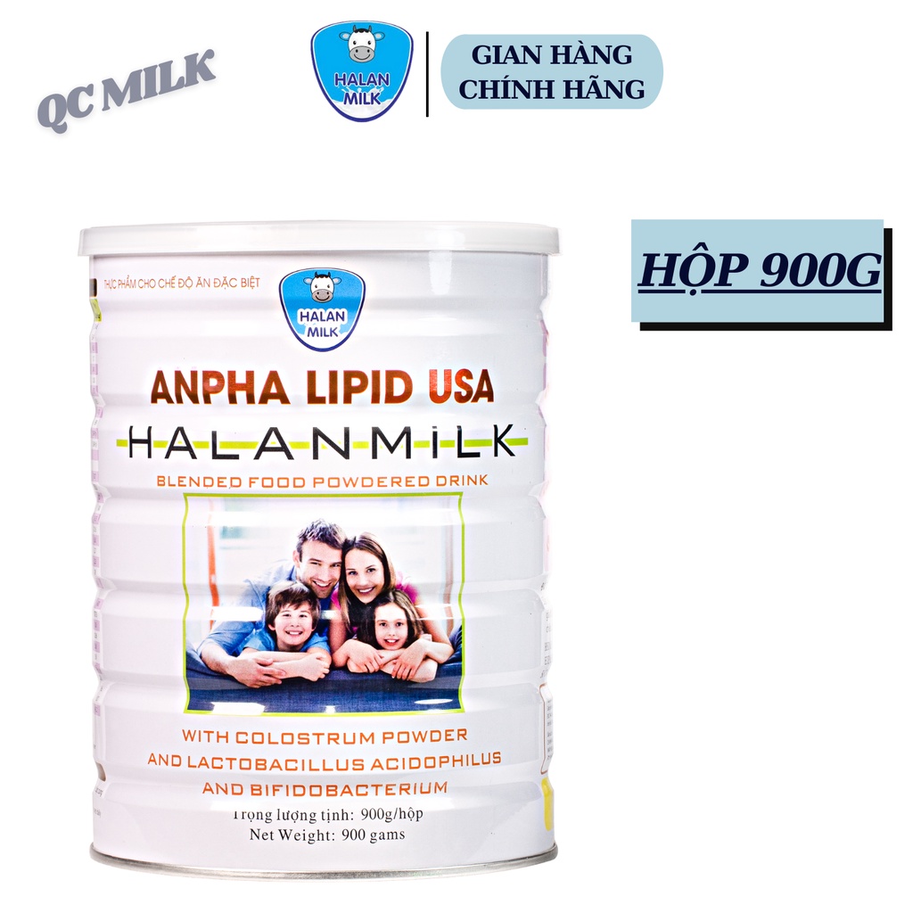 Sữa non Anpha Lipid USA 900g Giúp tăng sức đề kháng, phục hồi nhanh sức khỏe