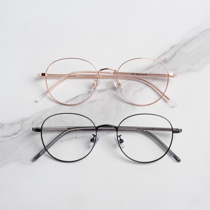 Gọng Kính Cận Hợp Kim Shady Unisex G2408 (Nhiều Màu)