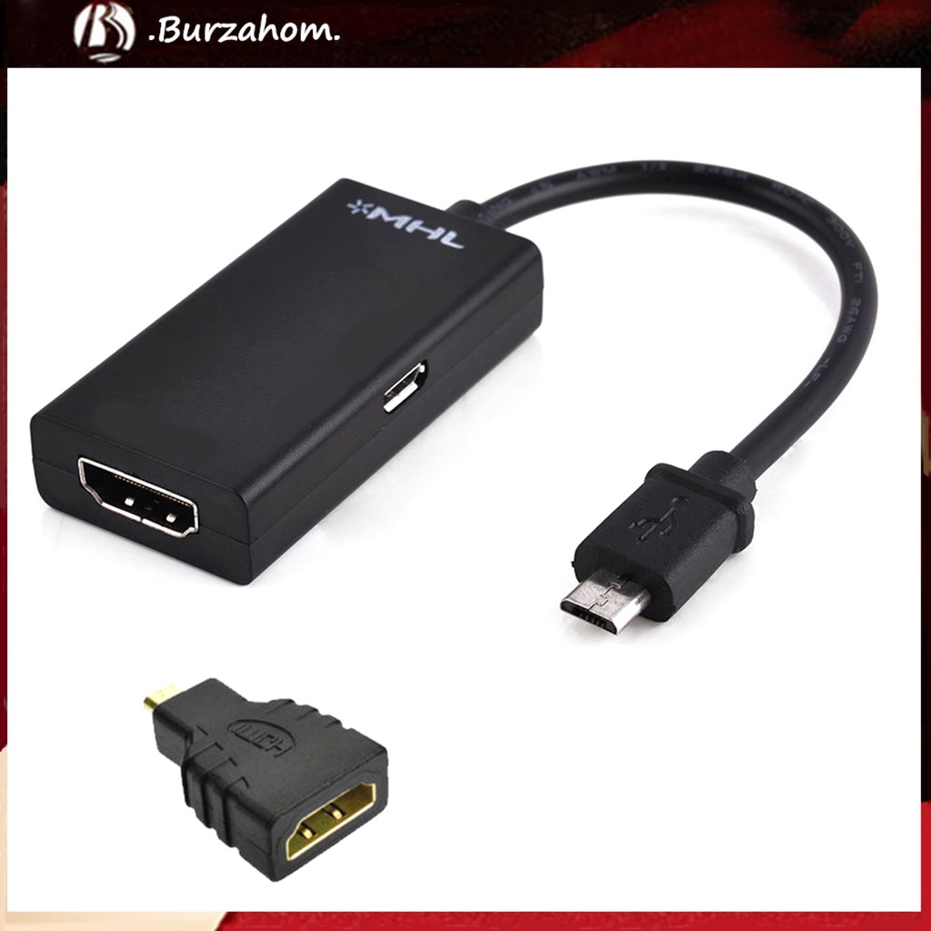 Đầu chuyển đổi cổng Micro USB sang 1080P HDMI S2 MHL cho Android Samsung Huawei