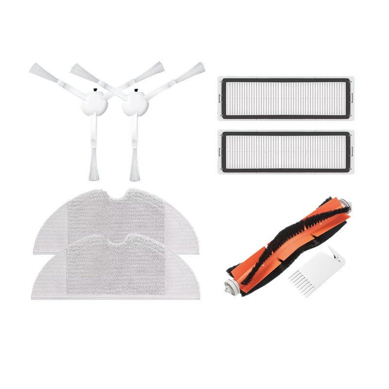 Original Xiaomi Mi Robot 1C / 2C / 1T / STYTJ01ZHM / Mi Robot Vacuum Mop đế sạc + bình nước + hộp đựng bụi + bánh xe + bộ lọc + khăn lau
