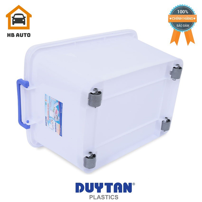 Lô 3 Thùng Nhựa Chất Lượng Cao Duy Tân - Có Bánh Xe 15L (44 x 31 x 21 cm) No.749