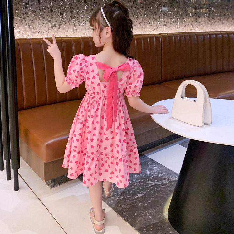 Đầm Công Chúa Phong Cách Phương Tây Thời Trang Mùa Hè 2022 Mới Cho Bé Gái