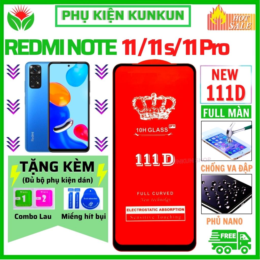 Kính cường lực Xiaomi Redmi Note 11 / 11s / 11 Pro - Dán Full màn hình điện thoại NeoMo - Độ trong suốt cực cao