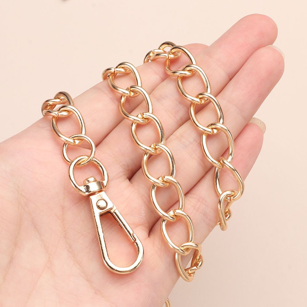 Dây đeo túi xách sợi xích bằng hợp kim nhiều màu có thể tháo rời diy