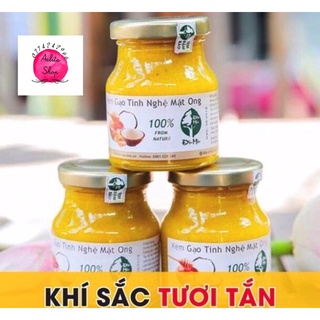 Kem gạo tinh nghệ mật ong + quà tặng