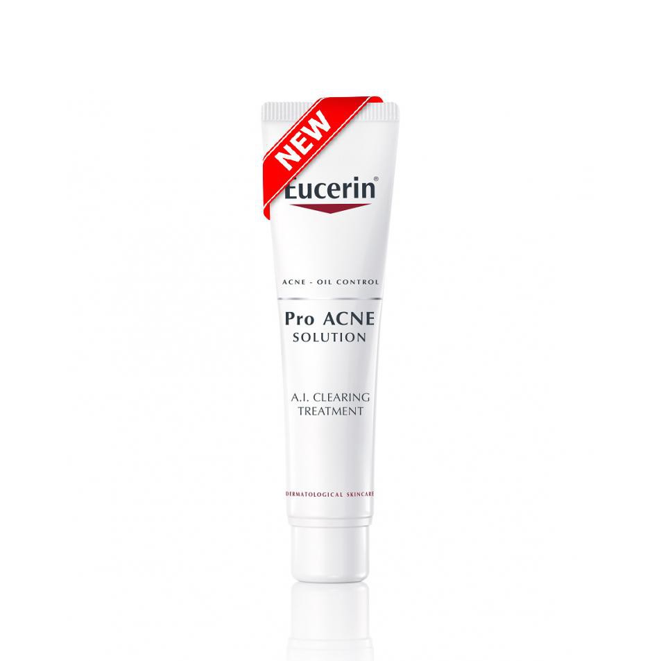 [GIẢM MỤN] EUCERIN GEL GIÚP GIẢM MỤN VÀ NHỜN SAU 1 TUẦN PRO ACNE A.I CLEARING TREAMENT 40ML