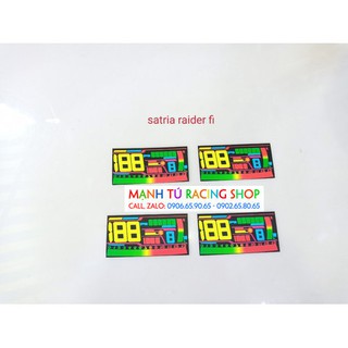 Mặt đồng hồ led raider fi satria - de21922