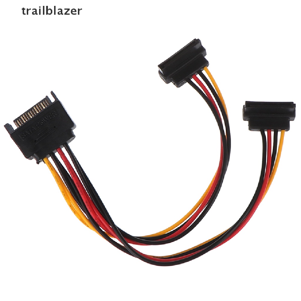 Cáp ChuyểN ĐổI Chữ Y 90 Độ SATA 15-Pin Sang 2X15P